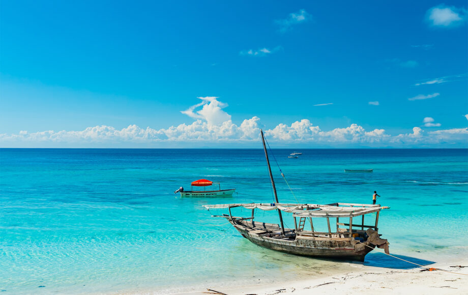 zanzibar island båt