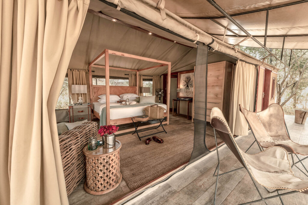 Interiør Nimali Tarangire luksusresort i Tanzania