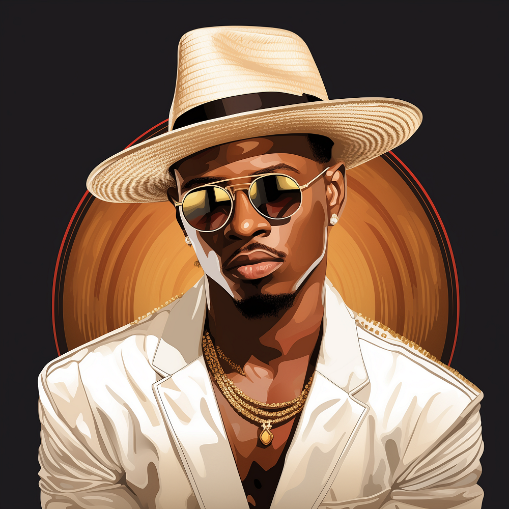 Illustrasjon av Diamond Platnumz