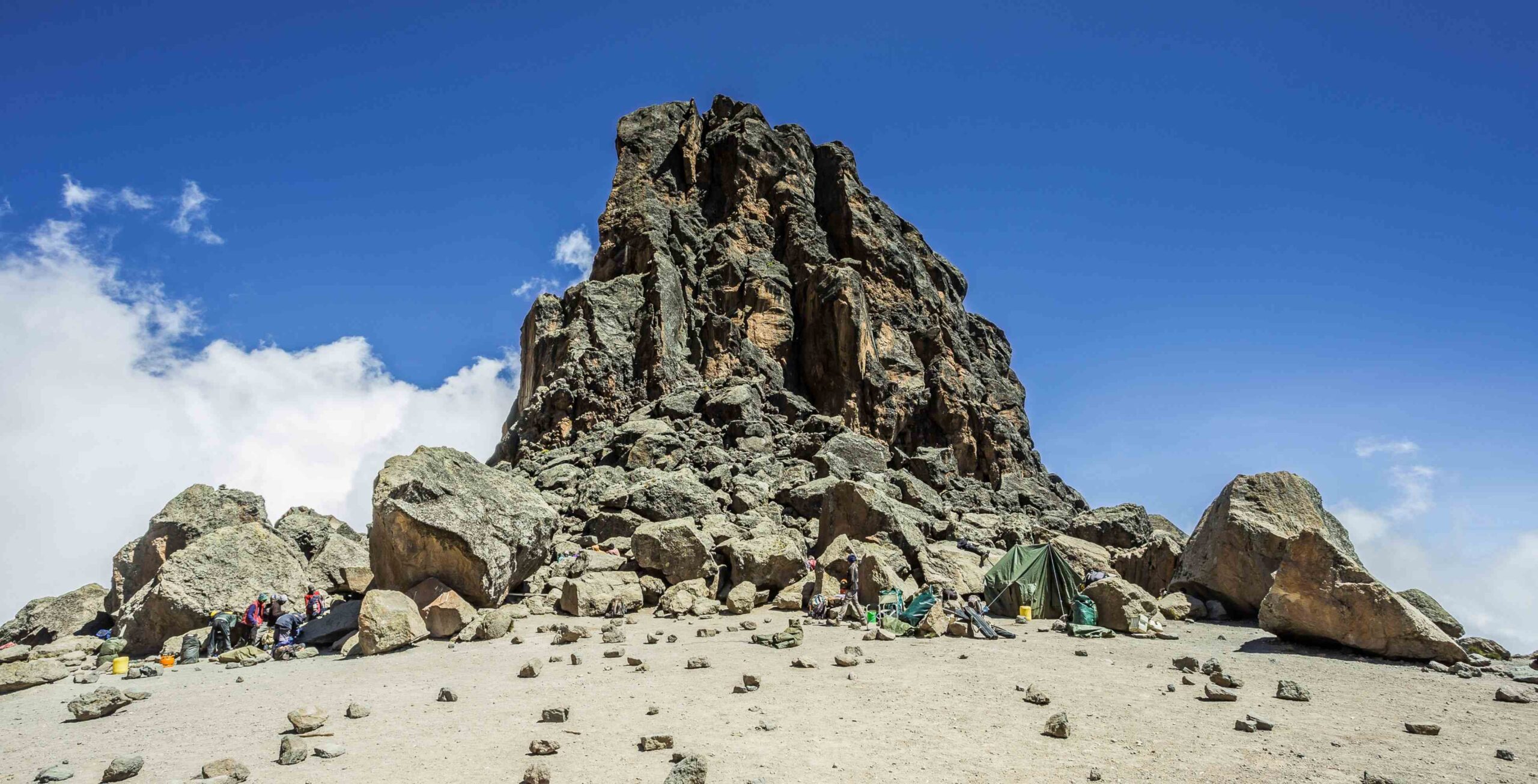 Nordlige Rute (4/8) | Lava Tower (4 630 m) – Buffalo Camp (3 995 m)